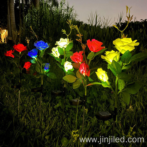 Solar Artificial Flower Light